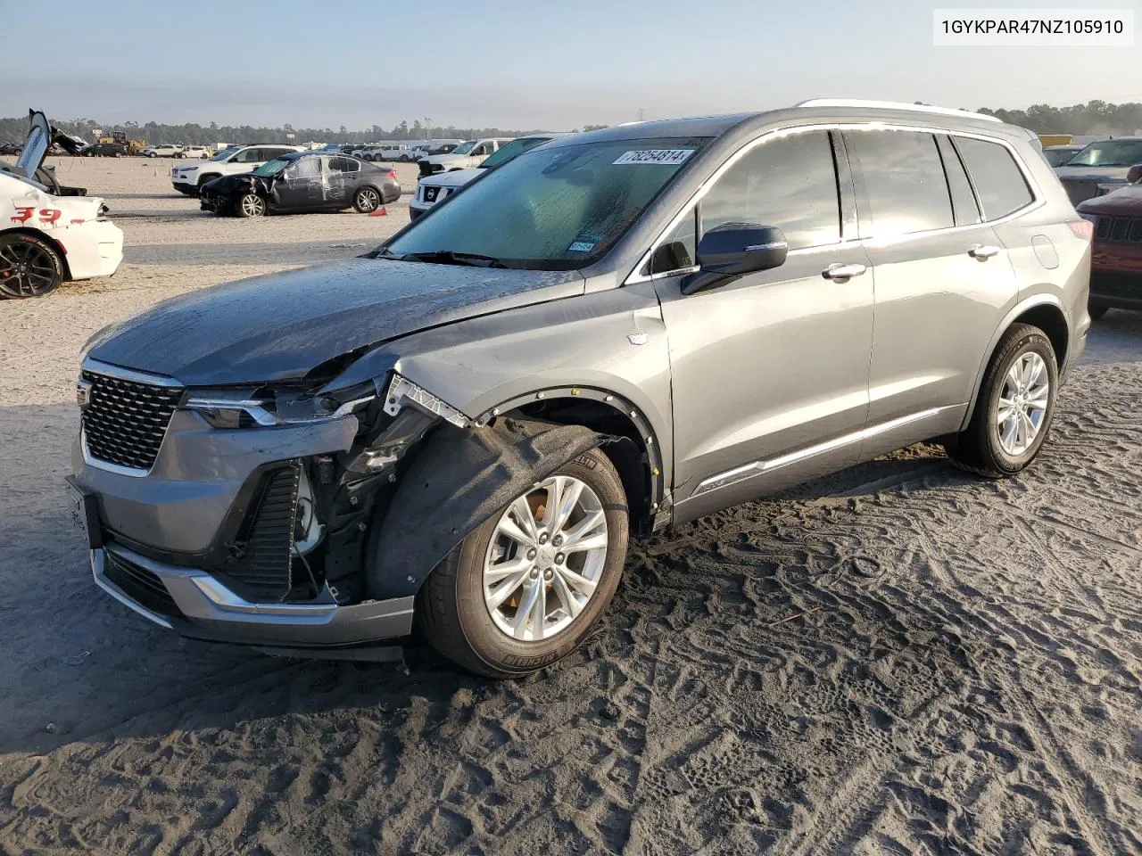 2022 Cadillac Xt6 Luxury VIN: 1GYKPAR47NZ105910 Lot: 78254814