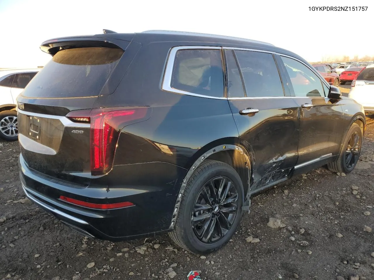 2022 Cadillac Xt6 Premium Luxury VIN: 1GYKPDRS2NZ151757 Lot: 80225504