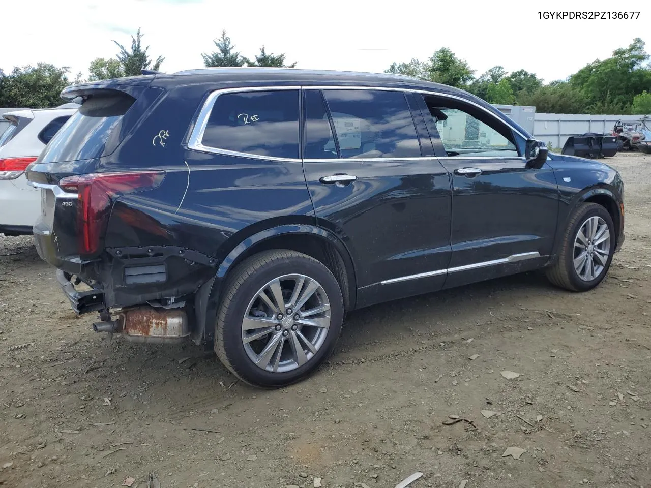 2023 Cadillac Xt6 Premium Luxury VIN: 1GYKPDRS2PZ136677 Lot: 58072604