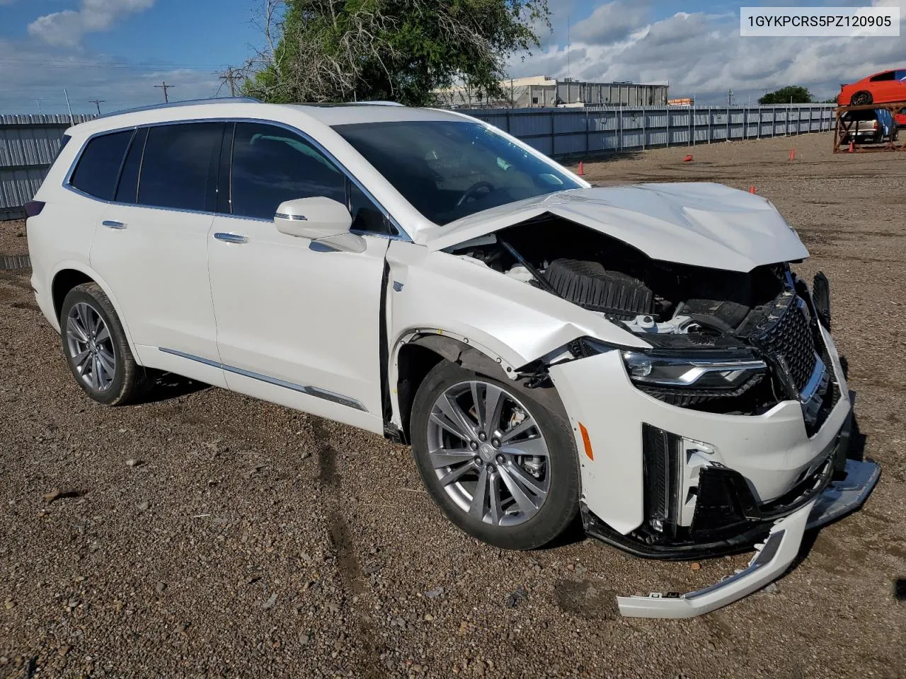 2023 Cadillac Xt6 Premium Luxury VIN: 1GYKPCRS5PZ120905 Lot: 64374254