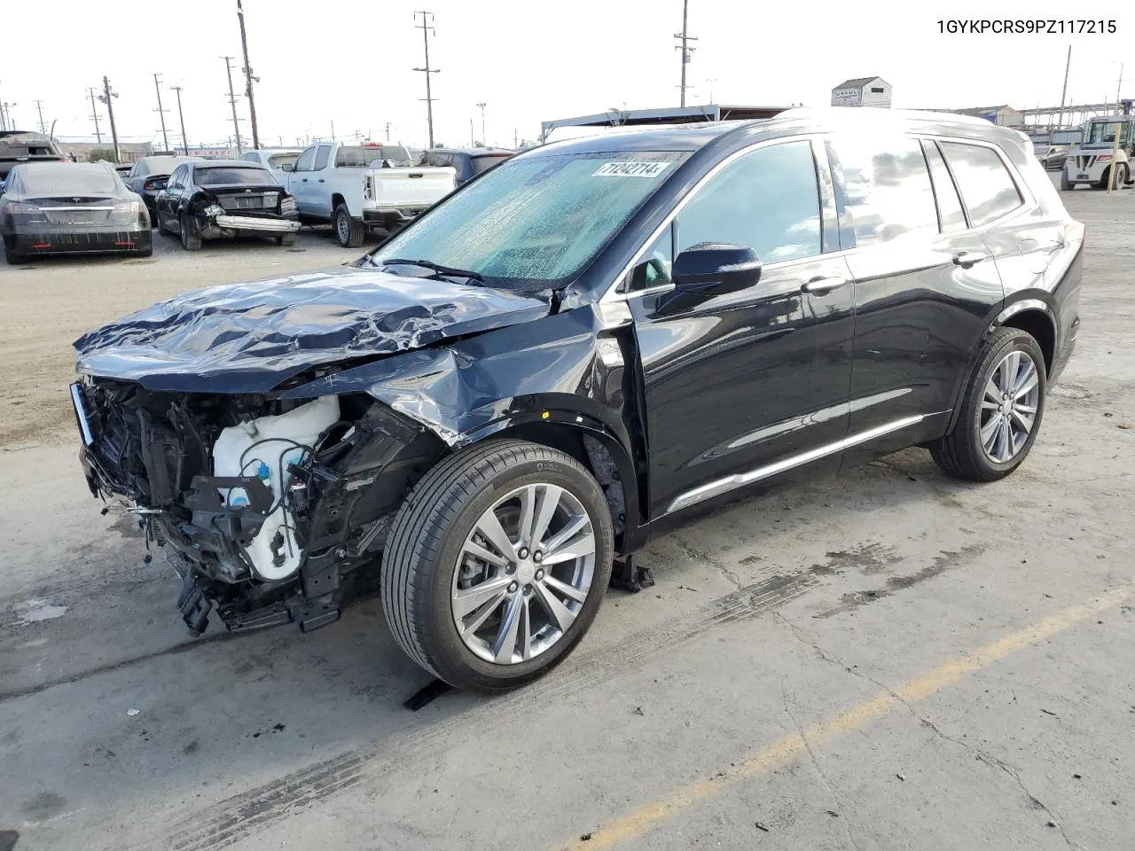 1GYKPCRS9PZ117215 2023 Cadillac Xt6 Premium Luxury