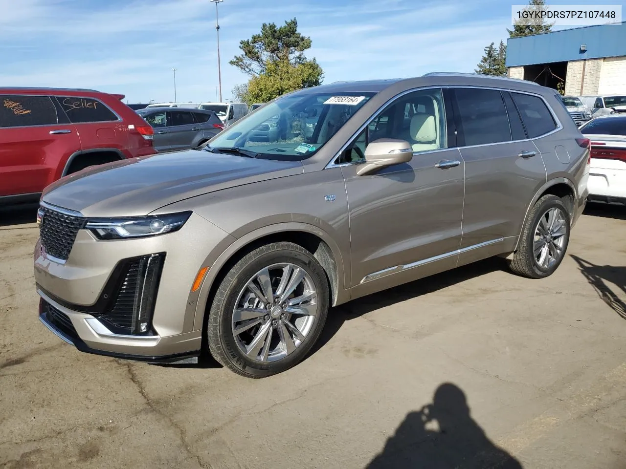 2023 Cadillac Xt6 Premium Luxury VIN: 1GYKPDRS7PZ107448 Lot: 77953164