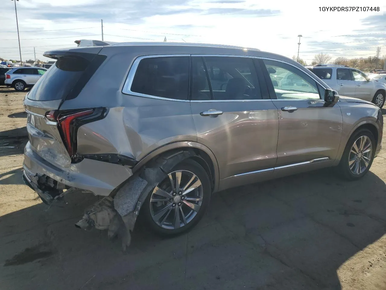 2023 Cadillac Xt6 Premium Luxury VIN: 1GYKPDRS7PZ107448 Lot: 77953164