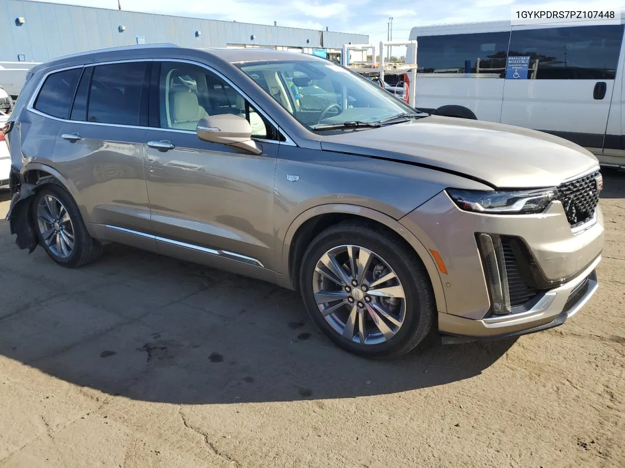 2023 Cadillac Xt6 Premium Luxury VIN: 1GYKPDRS7PZ107448 Lot: 77953164