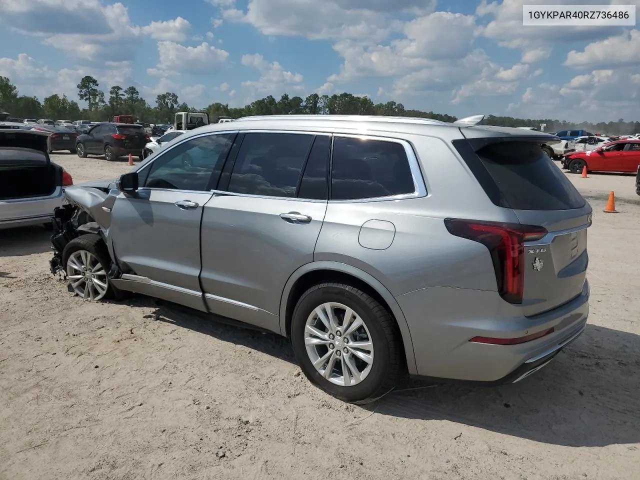 2024 Cadillac Xt6 Luxury VIN: 1GYKPAR40RZ736486 Lot: 71755204