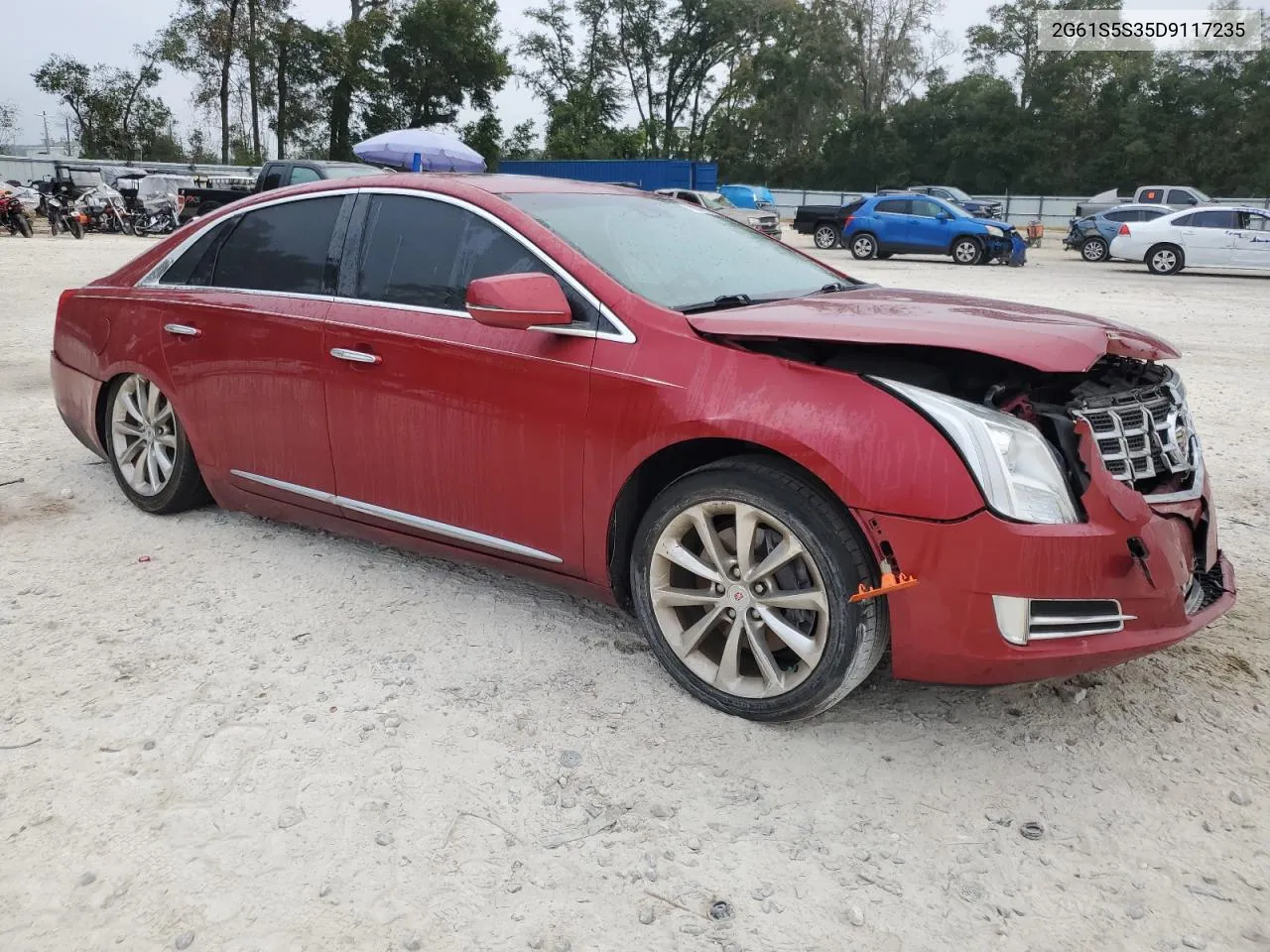 2013 Cadillac Xts Premium Collection VIN: 2G61S5S35D9117235 Lot: 78017574