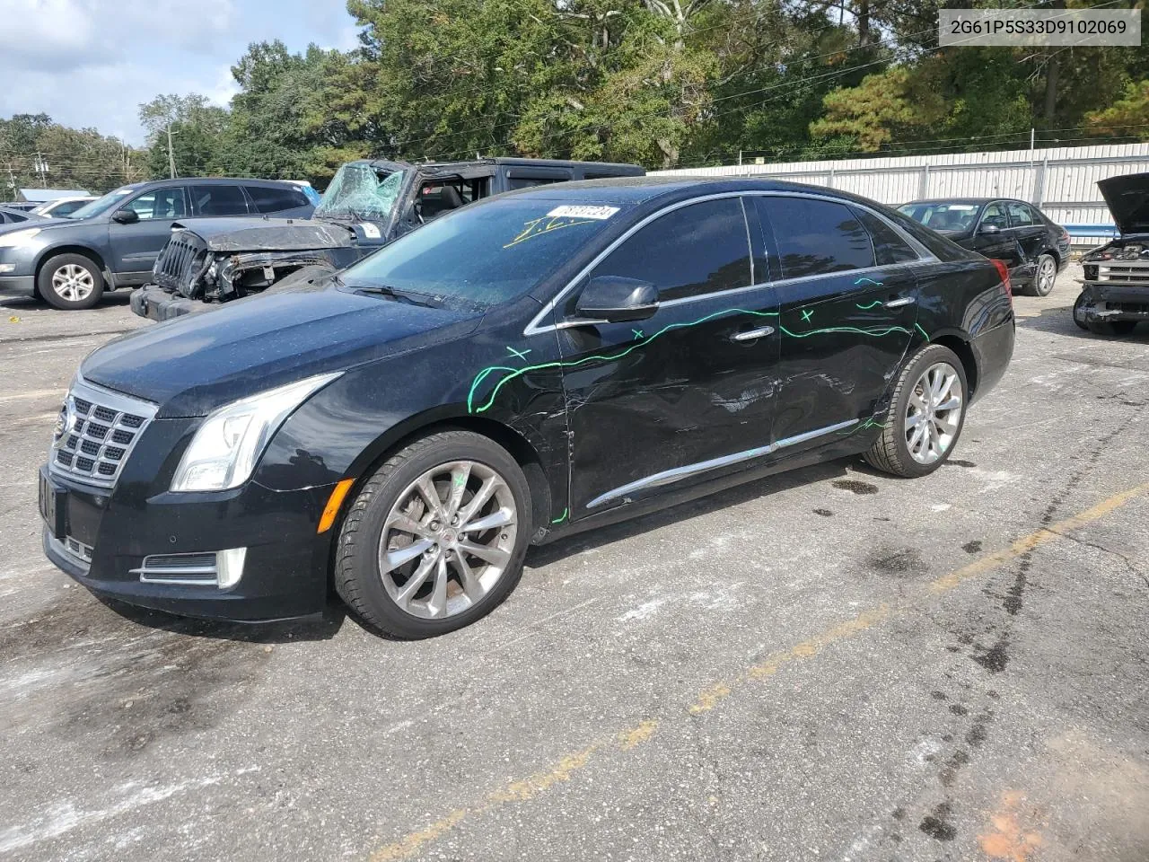 2013 Cadillac Xts Luxury Collection VIN: 2G61P5S33D9102069 Lot: 78737224