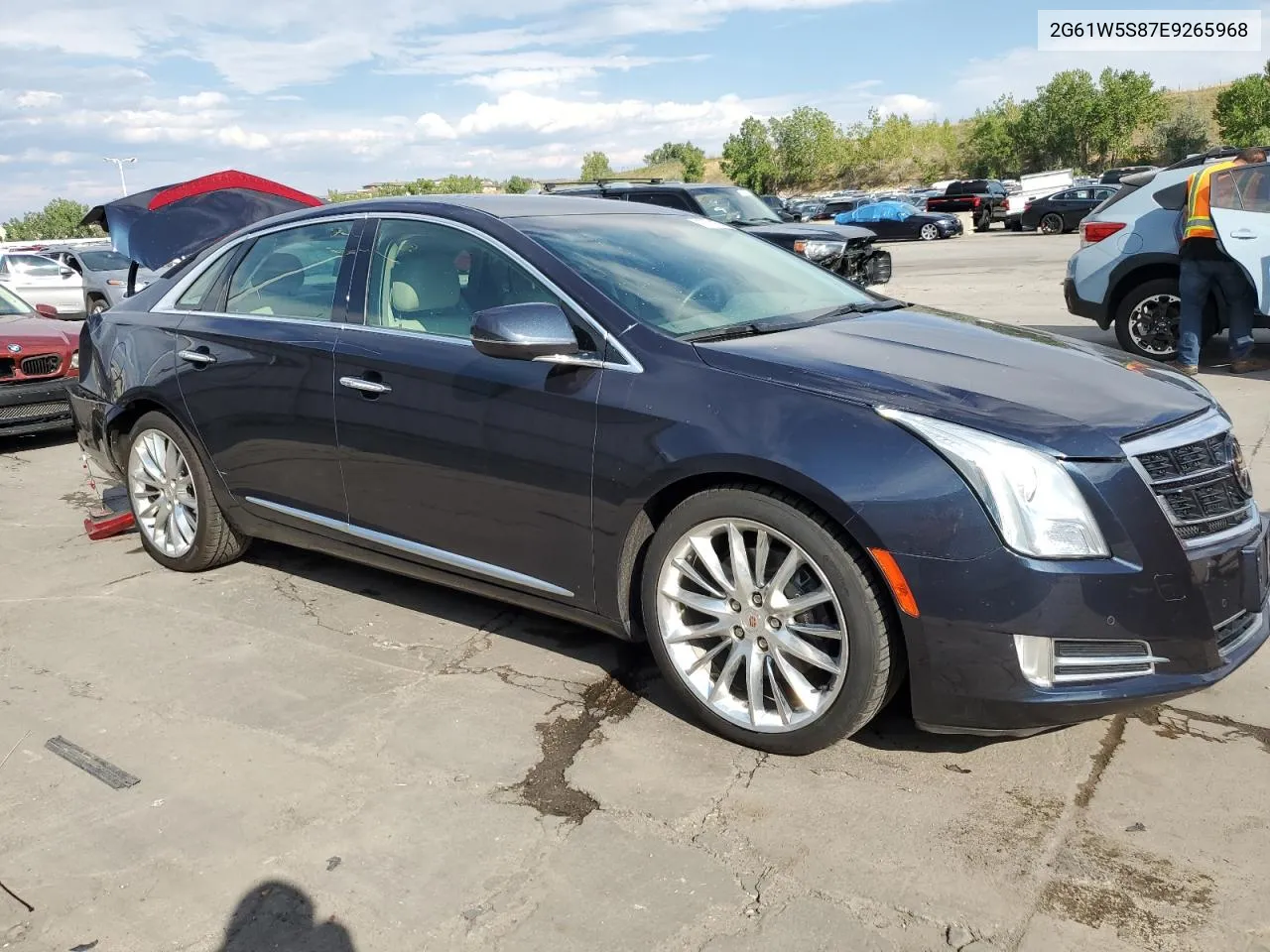 2G61W5S87E9265968 2014 Cadillac Xts Vsport Platinum