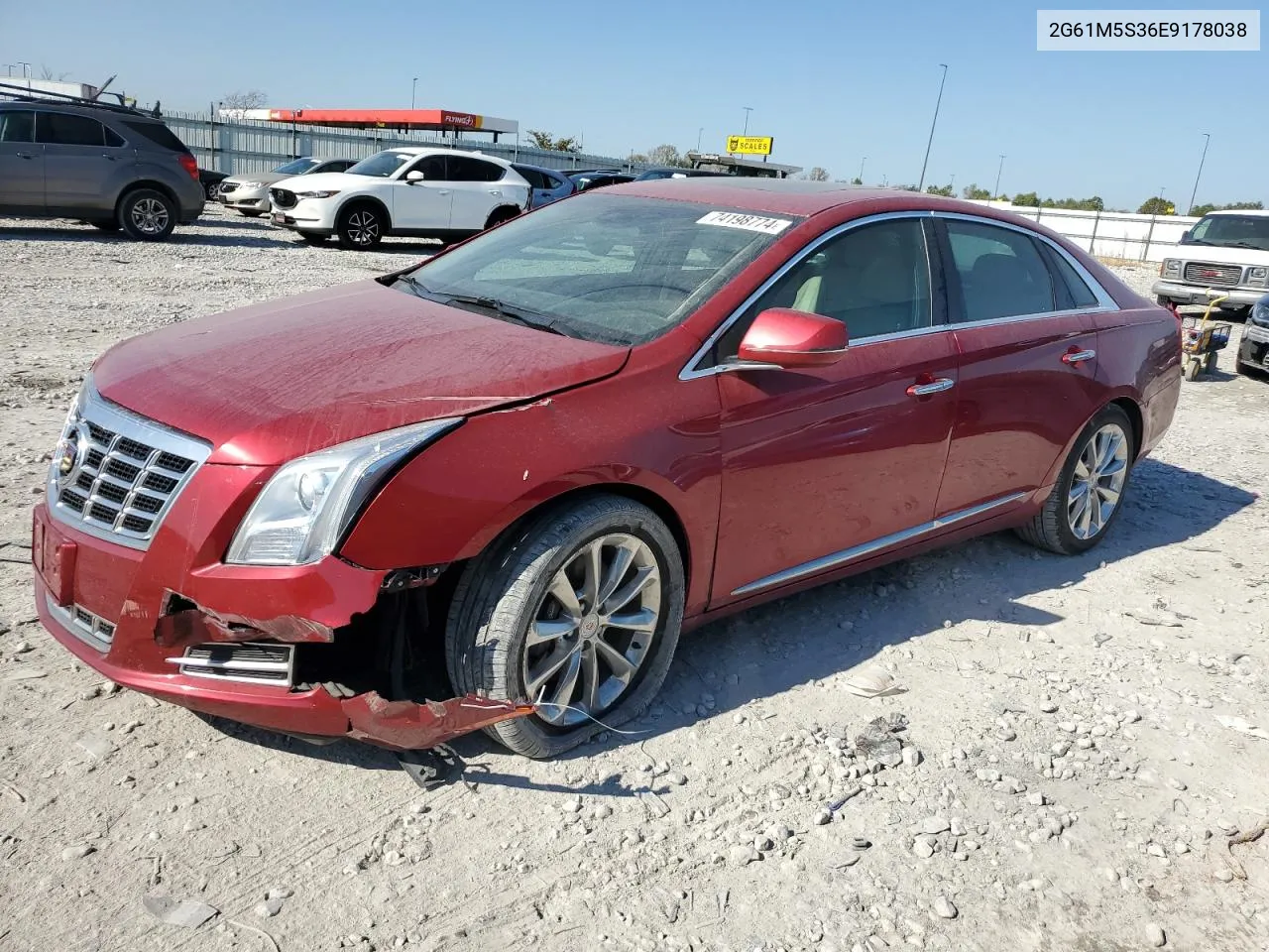 2014 Cadillac Xts Luxury Collection VIN: 2G61M5S36E9178038 Lot: 74198774