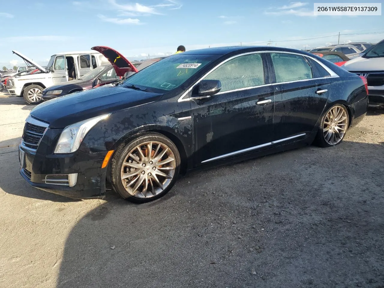 2014 Cadillac Xts Vsport Platinum VIN: 2G61W5S87E9137309 Lot: 74820914