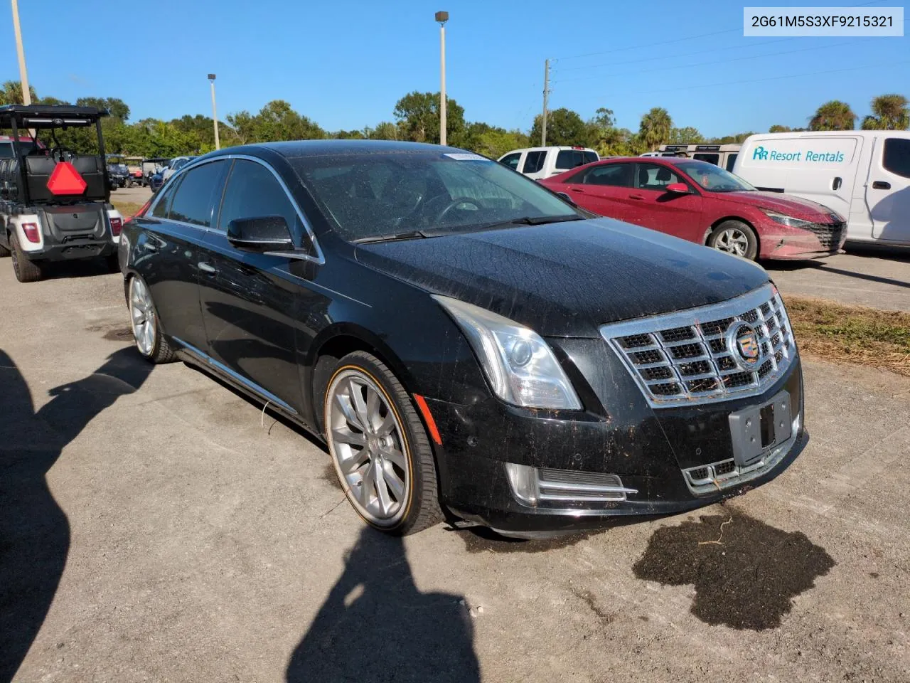 2015 Cadillac Xts Luxury Collection VIN: 2G61M5S3XF9215321 Lot: 74786284