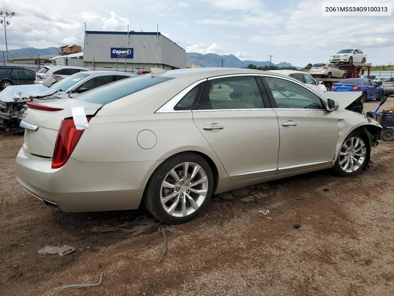 2016 Cadillac Xts Luxury Collection VIN: 2G61M5S34G9100313 Lot: 70275814