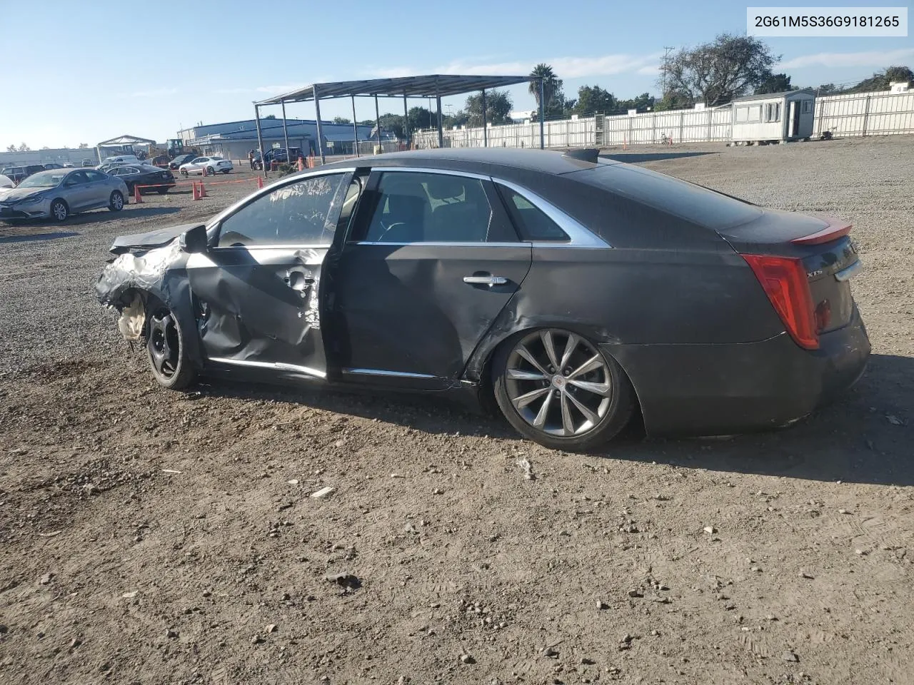 2016 Cadillac Xts Luxury Collection VIN: 2G61M5S36G9181265 Lot: 80288584