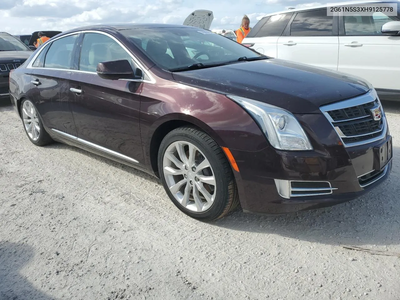 2017 Cadillac Xts Luxury VIN: 2G61N5S3XH9125778 Lot: 76397104