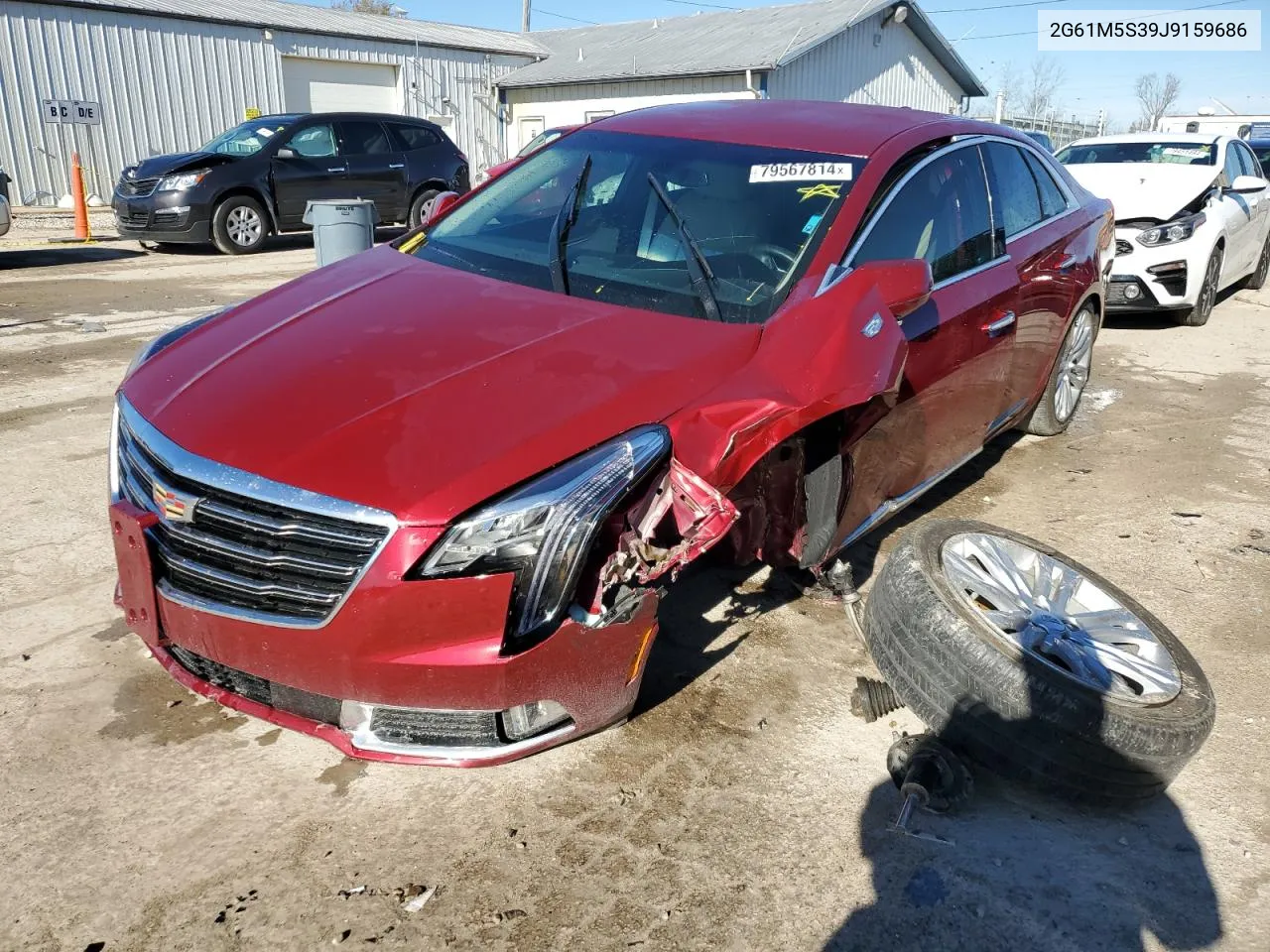 2018 Cadillac Xts Luxury VIN: 2G61M5S39J9159686 Lot: 79567814