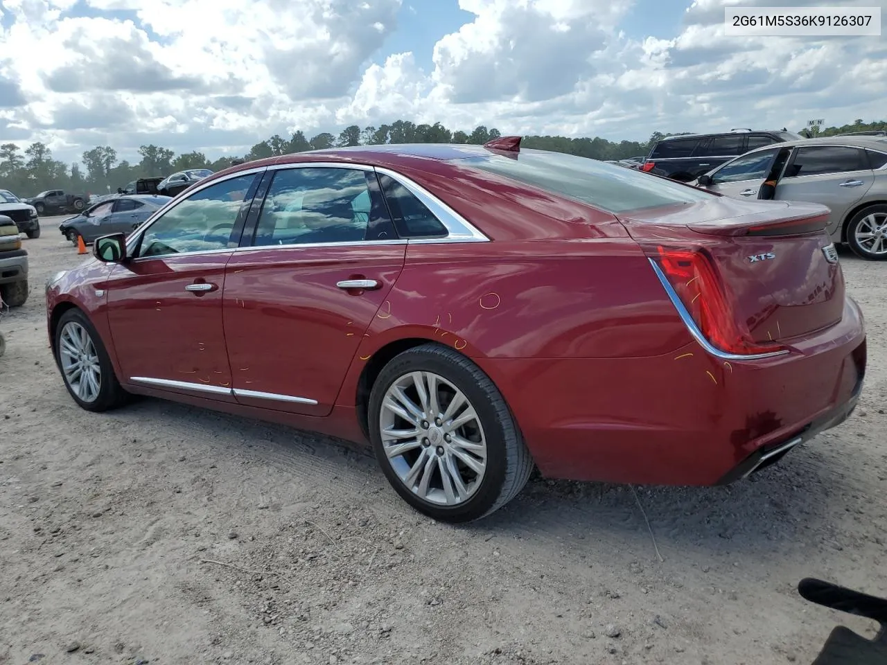 2019 Cadillac Xts Luxury VIN: 2G61M5S36K9126307 Lot: 59978184