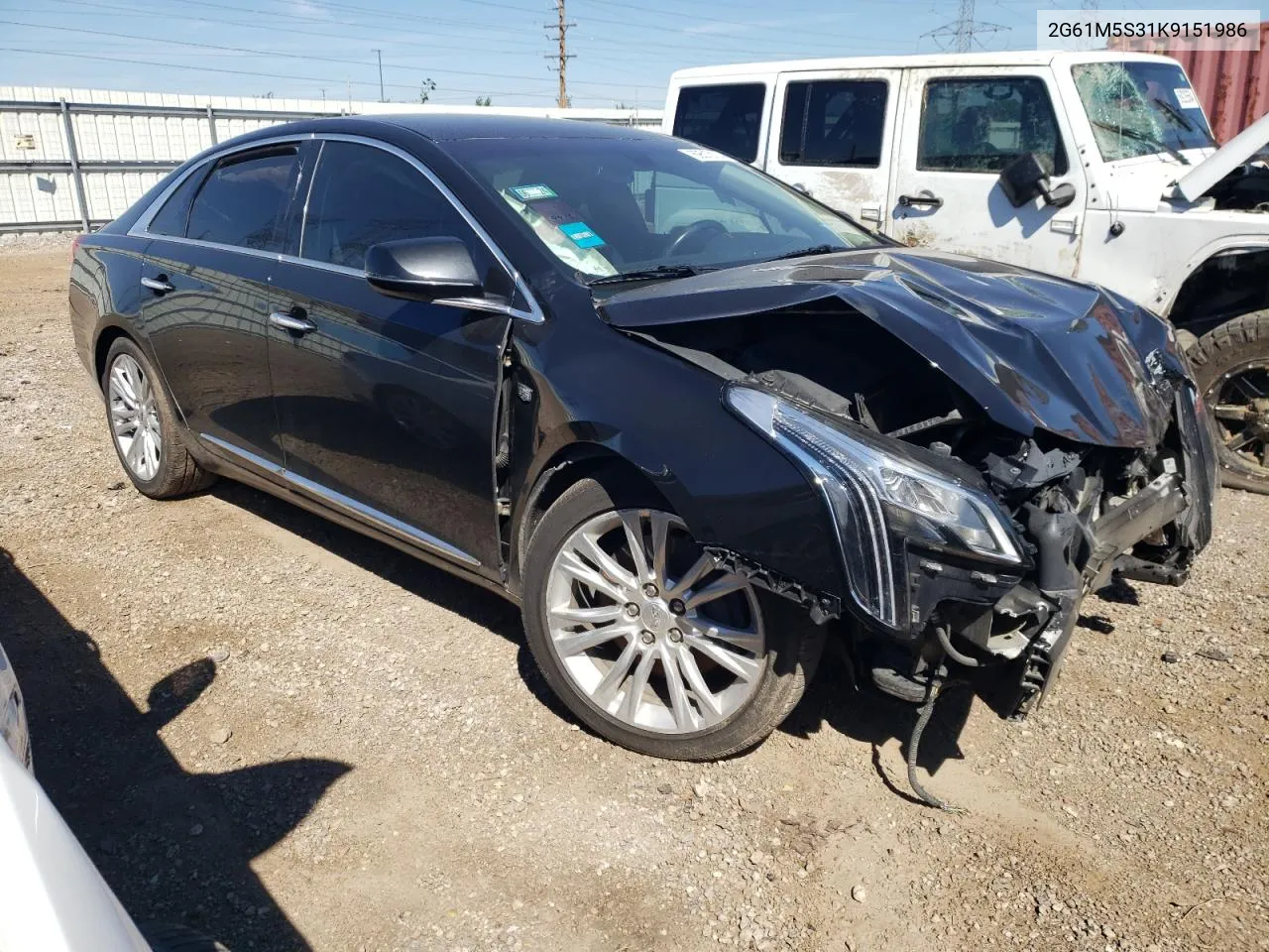 2G61M5S31K9151986 2019 Cadillac Xts Luxury