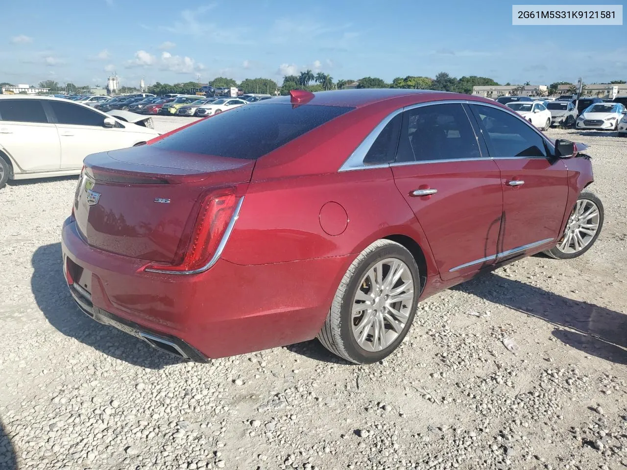 2019 Cadillac Xts Luxury VIN: 2G61M5S31K9121581 Lot: 69898774