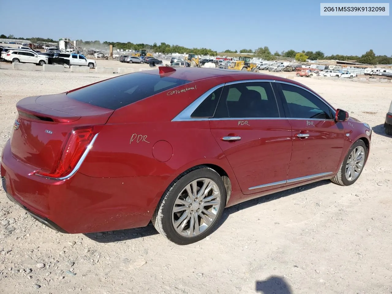 2019 Cadillac Xts Luxury VIN: 2G61M5S39K9132098 Lot: 75925224