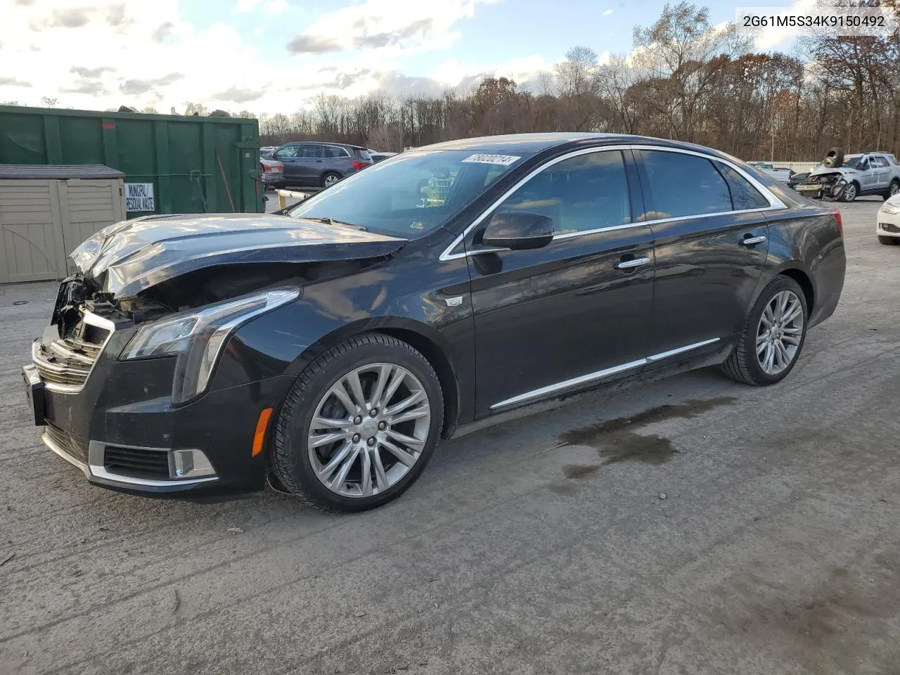 2019 Cadillac Xts Luxury VIN: 2G61M5S34K9150492 Lot: 78020214