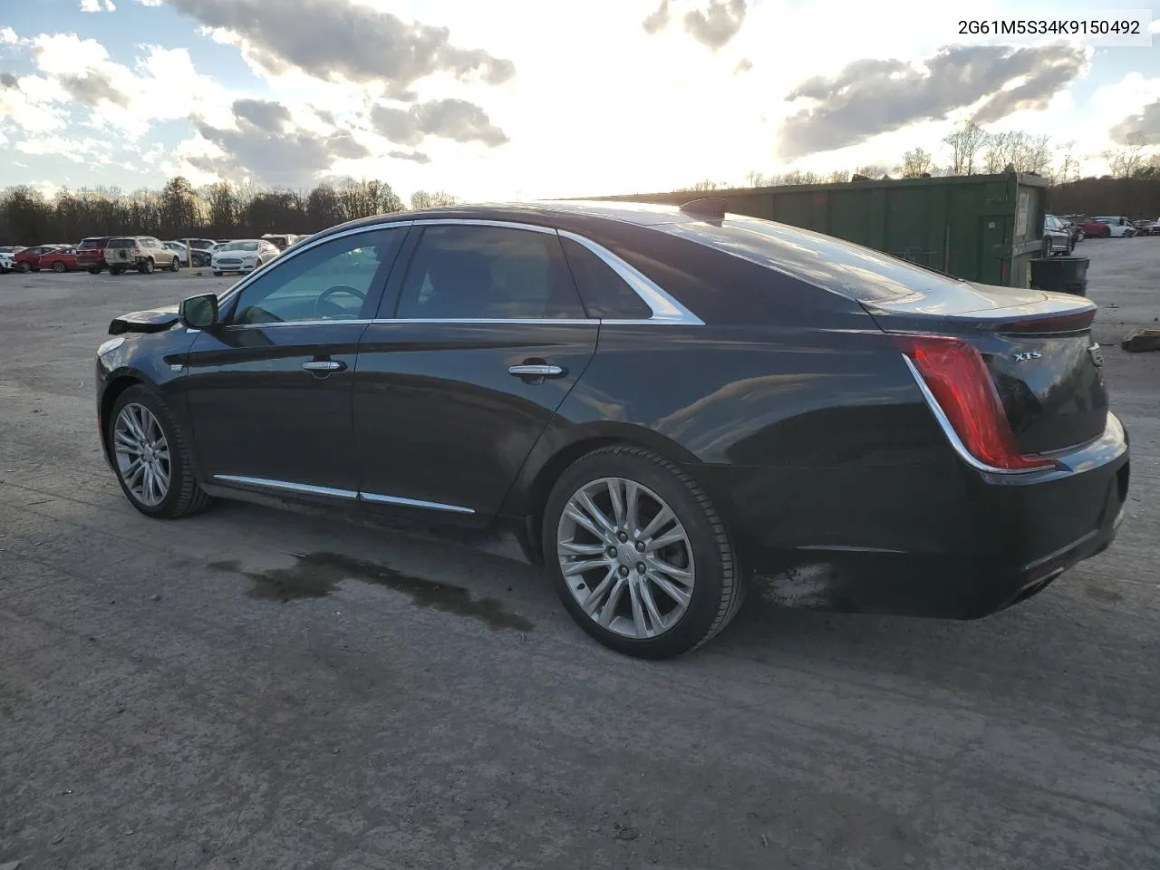 2019 Cadillac Xts Luxury VIN: 2G61M5S34K9150492 Lot: 78020214