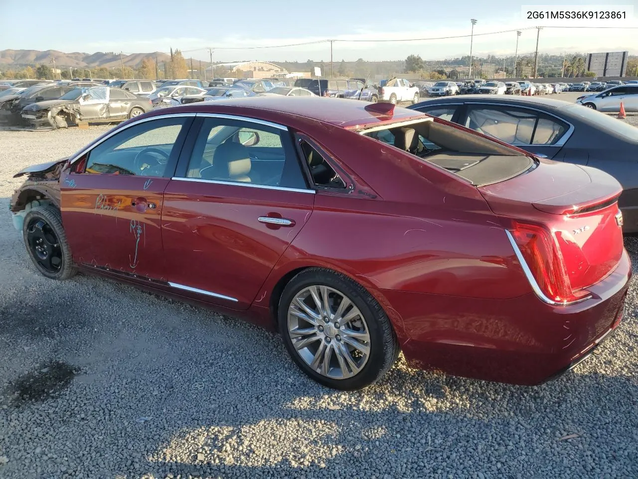 2019 Cadillac Xts Luxury VIN: 2G61M5S36K9123861 Lot: 80997884