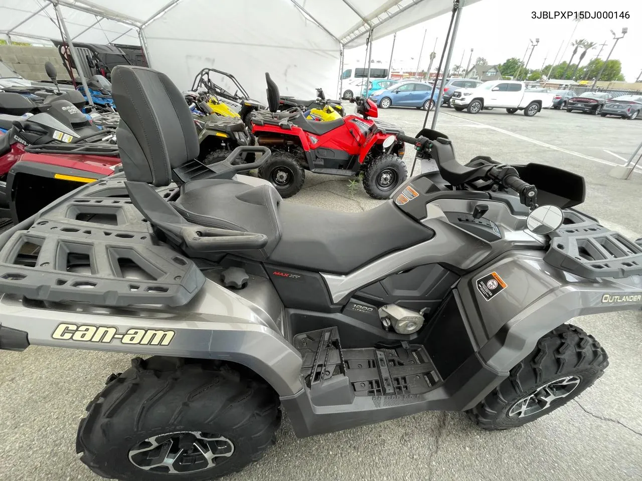 2013 Can-Am Outlander Max 1000 Xt VIN: 3JBLPXP15DJ000146 Lot: 78333284