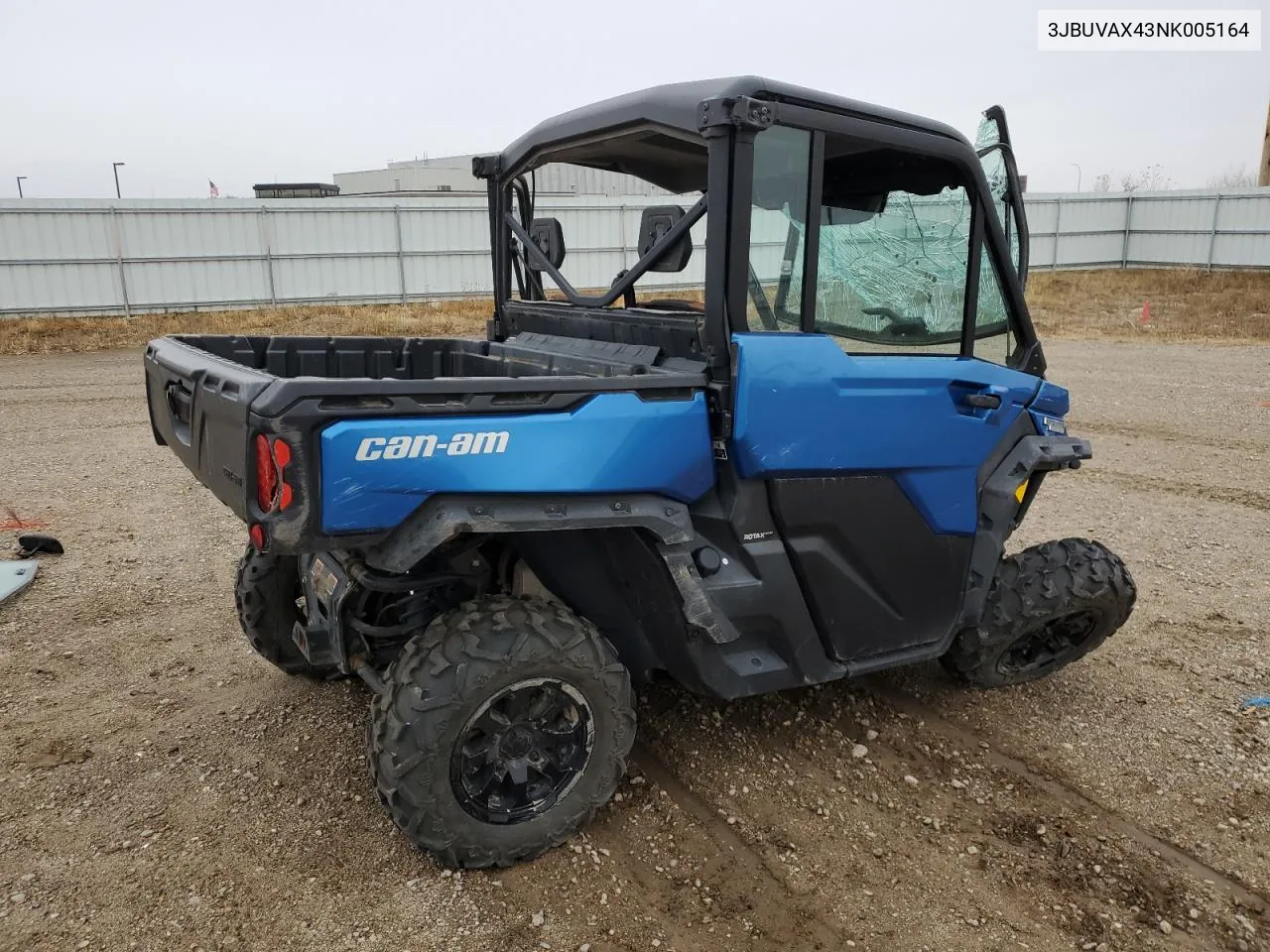 2022 Can-Am Defender Limited Cab Hd10 VIN: 3JBUVAX43NK005164 Lot: 79105714