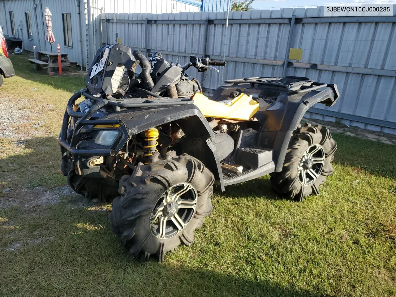 2012 Can-Am Outlander 800R X Mr VIN: 3JBEWCN10CJ000285 Lot: 77243894