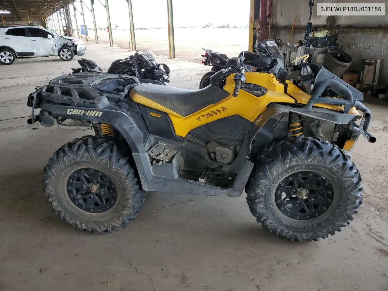 2013 Can-Am Outlander 1000 X Mr VIN: 3JBLWLP18DJ001156 Lot: 77160074