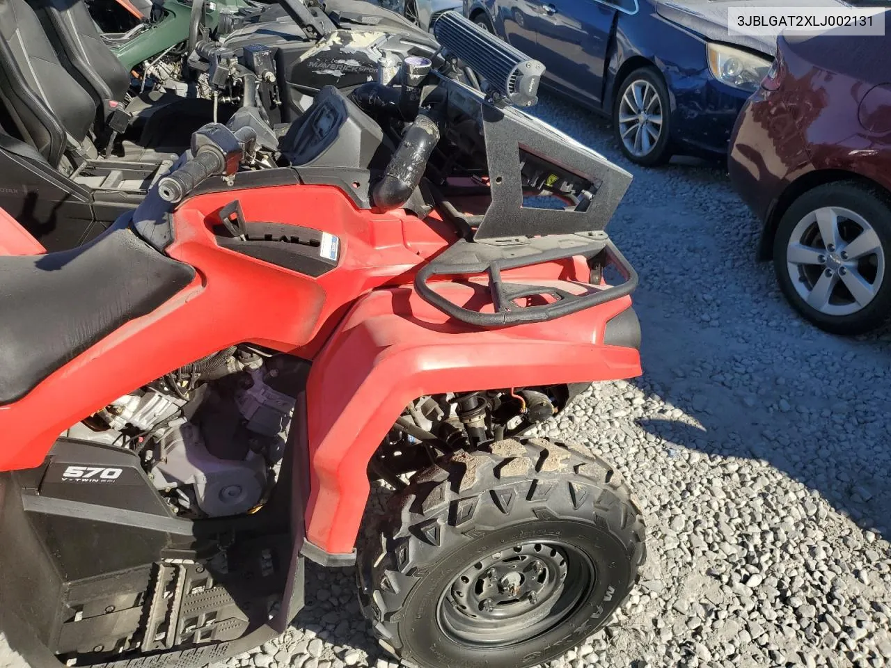 2020 Can-Am Outlander 570 VIN: 3JBLGAT2XLJ002131 Lot: 76391894