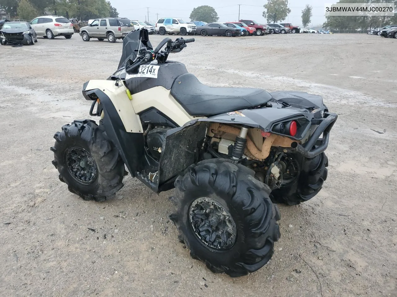 2021 Can-Am Renegade X Mr 570R VIN: 3JBMWAV44MJC00270 Lot: 78643214