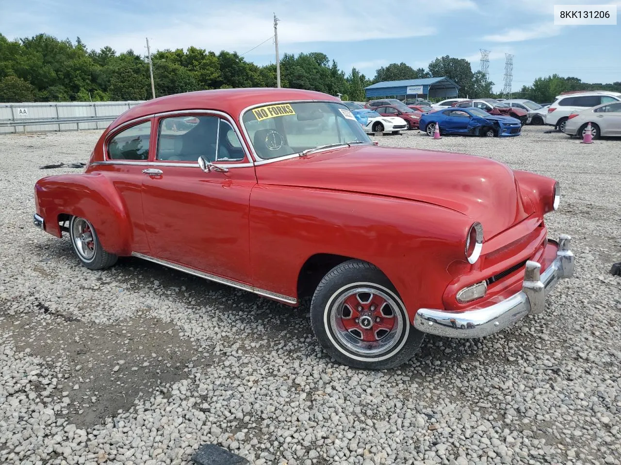 8KK131206 1952 Chevrolet Fleetline