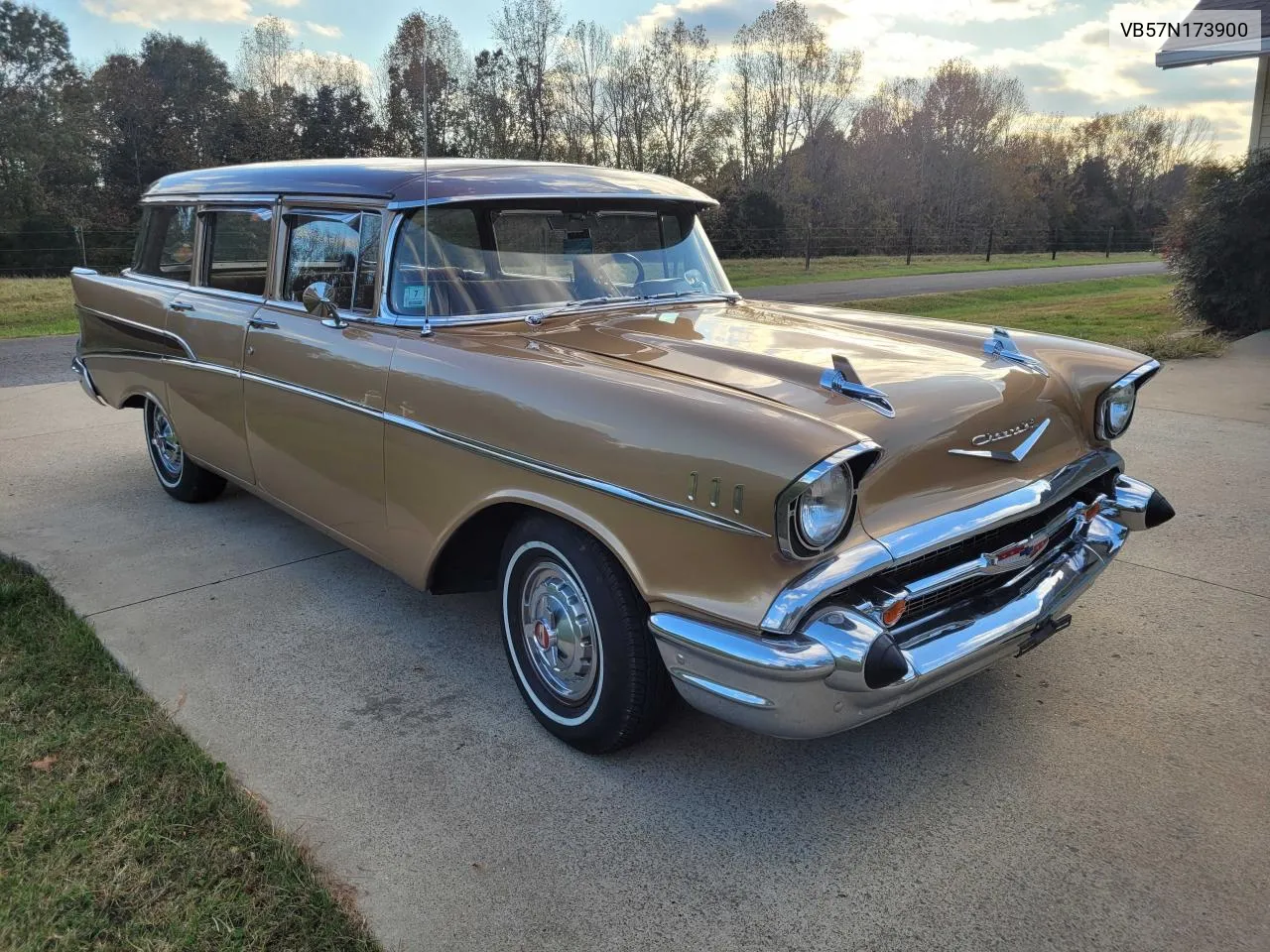 1957 Chevrolet Wagon VIN: VB57N173900 Lot: 74637244