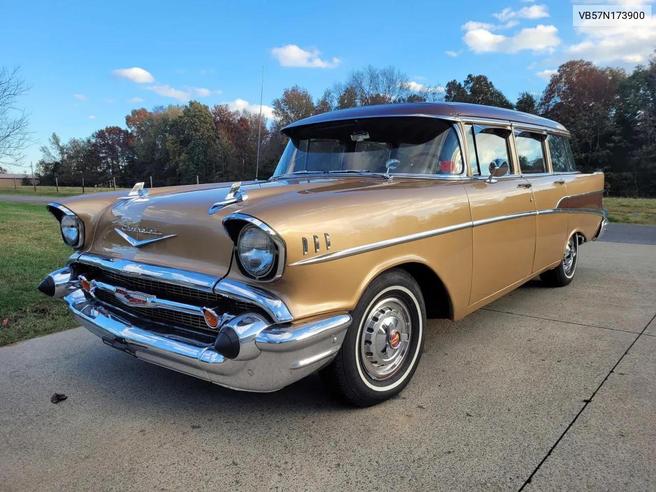 1957 Chevrolet Wagon VIN: VB57N173900 Lot: 74637244