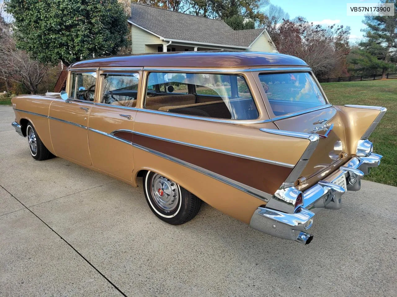 1957 Chevrolet Wagon VIN: VB57N173900 Lot: 74637244