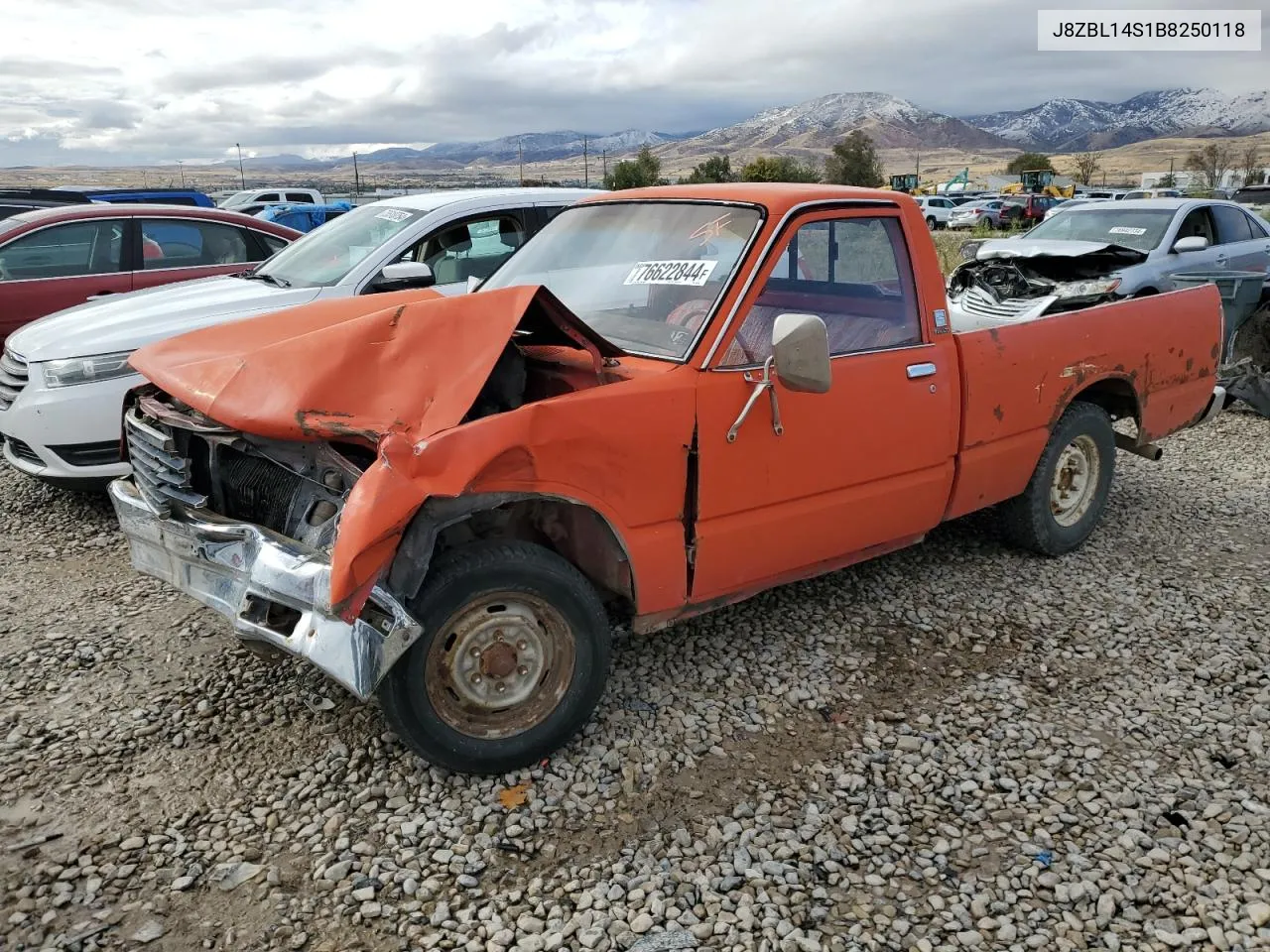 1981 Chevrolet Luv VIN: J8ZBL14S1B8250118 Lot: 76622844