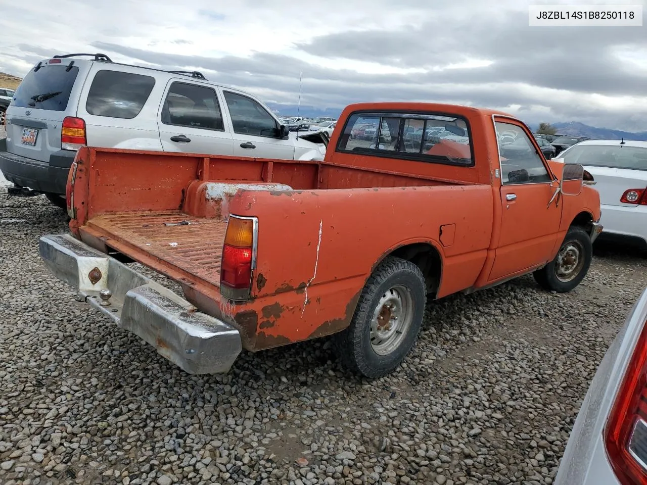 1981 Chevrolet Luv VIN: J8ZBL14S1B8250118 Lot: 76622844