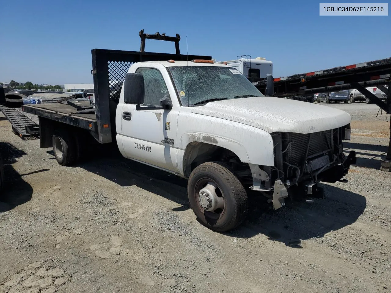 2007 Chevrolet Silverado C3500 VIN: 1GBJC34D67E145216 Lot: 60760424