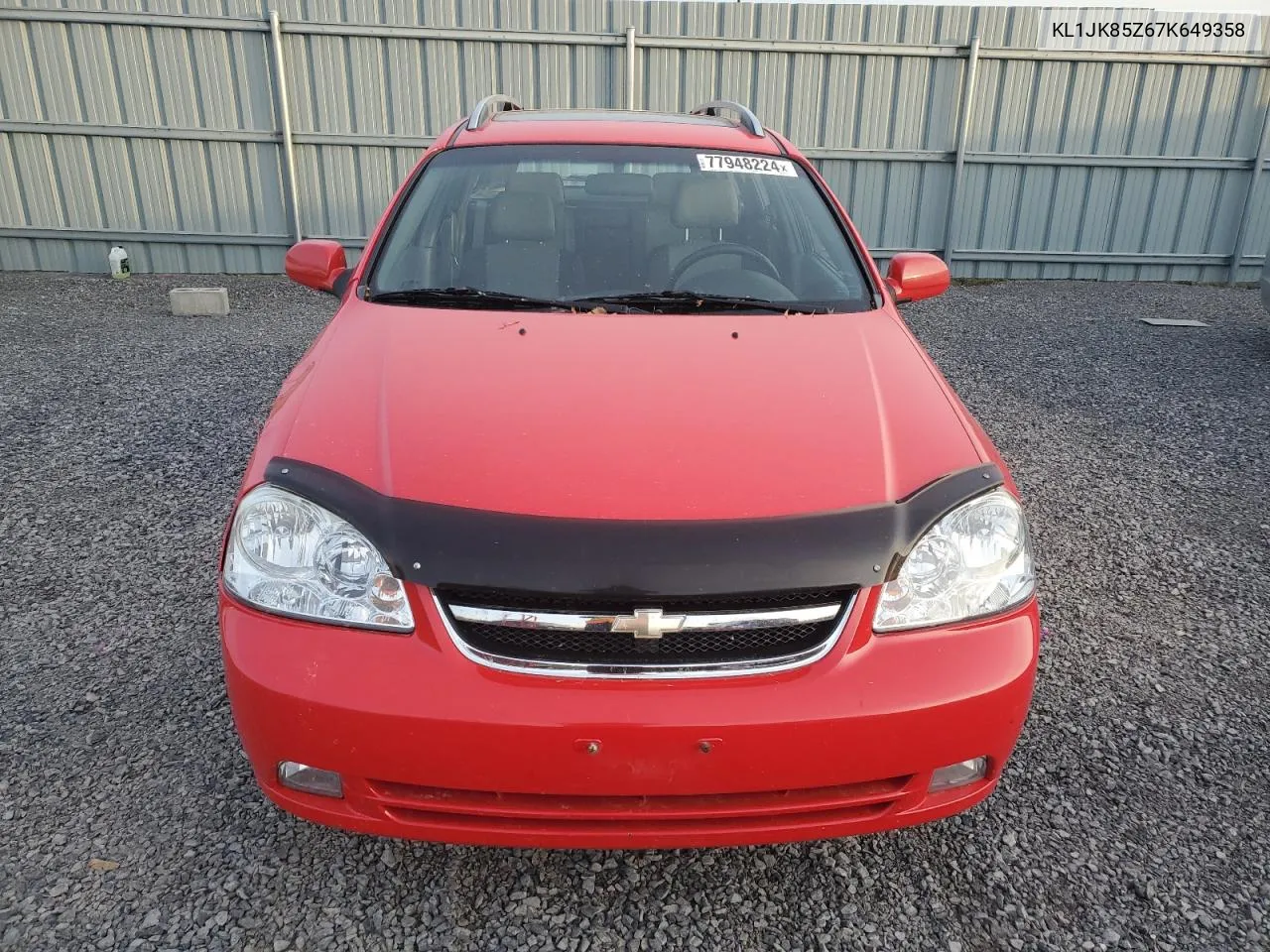 2007 Chevrolet Optra 5 Lt VIN: KL1JK85Z67K649358 Lot: 77948224