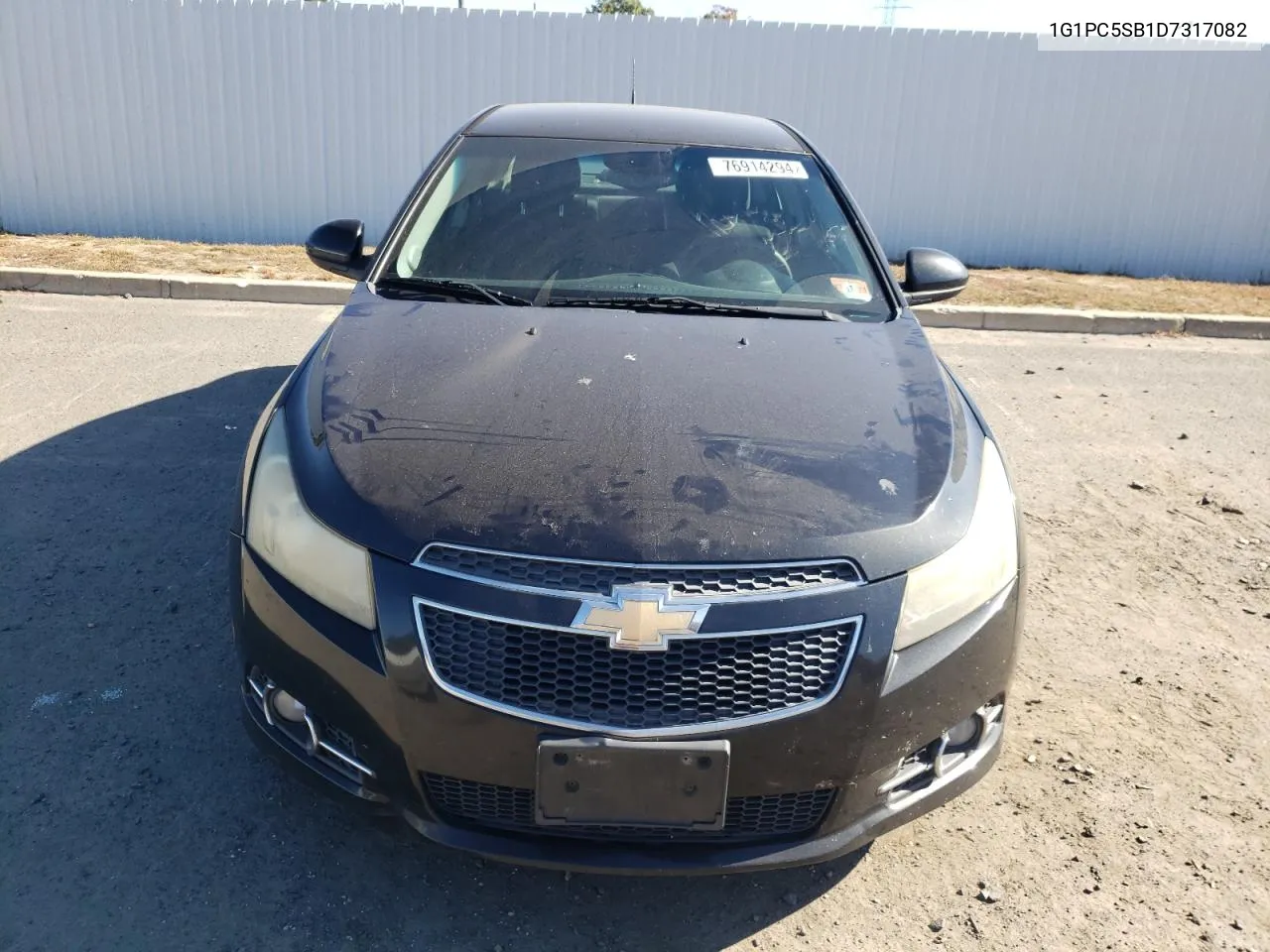 2013 Chevrolet Cruze Lt VIN: 1G1PC5SB1D7317082 Lot: 76914294