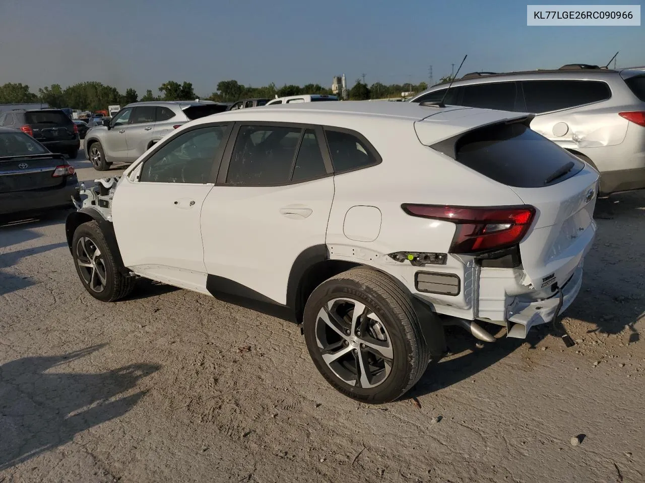 2024 Chevrolet Trax 1Rs VIN: KL77LGE26RC090966 Lot: 70810404