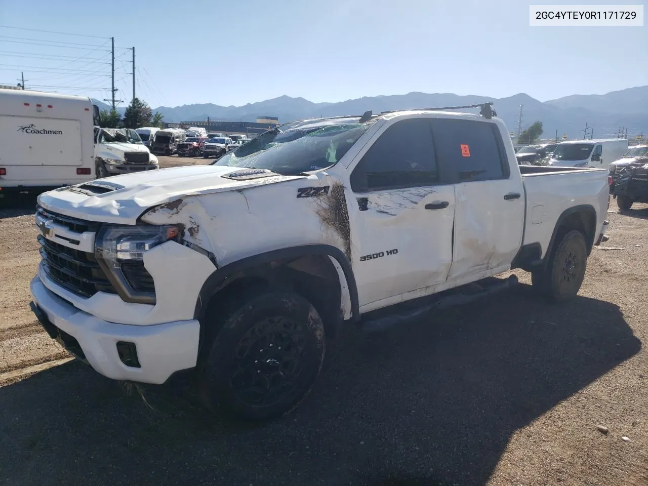 2024 Chevrolet Silverado K3500 Lt VIN: 2GC4YTEY0R1171729 Lot: 72183724