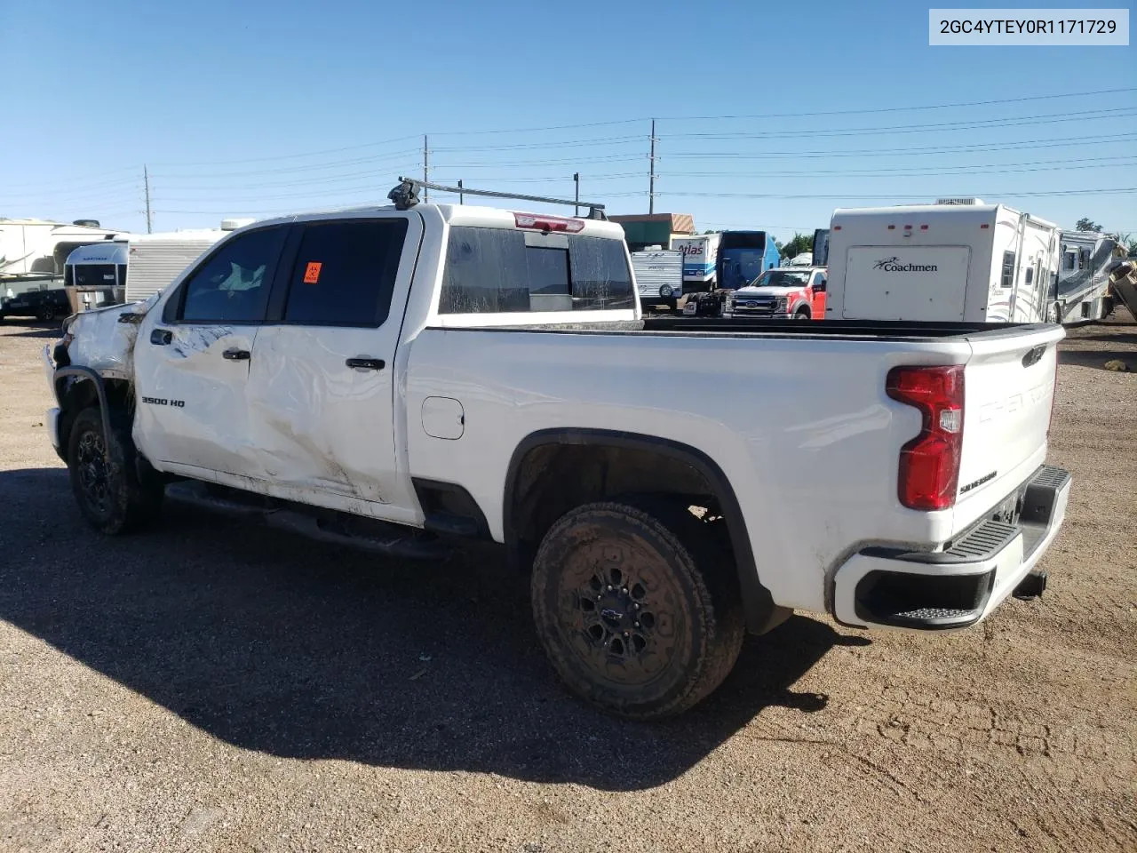 2024 Chevrolet Silverado K3500 Lt VIN: 2GC4YTEY0R1171729 Lot: 72183724