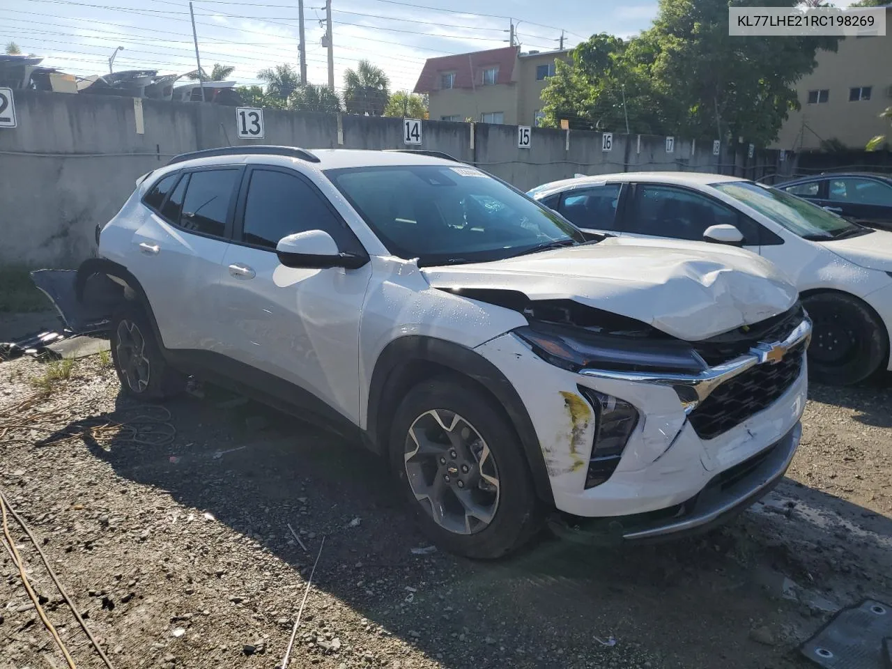 KL77LHE21RC198269 2024 Chevrolet Trax 1Lt