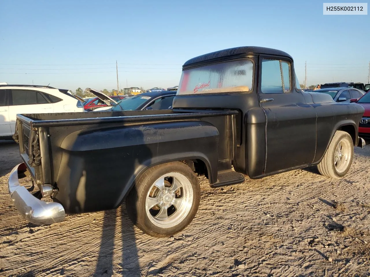 1955 Chevrolet Apache VIN: H255K002112 Lot: 75295144