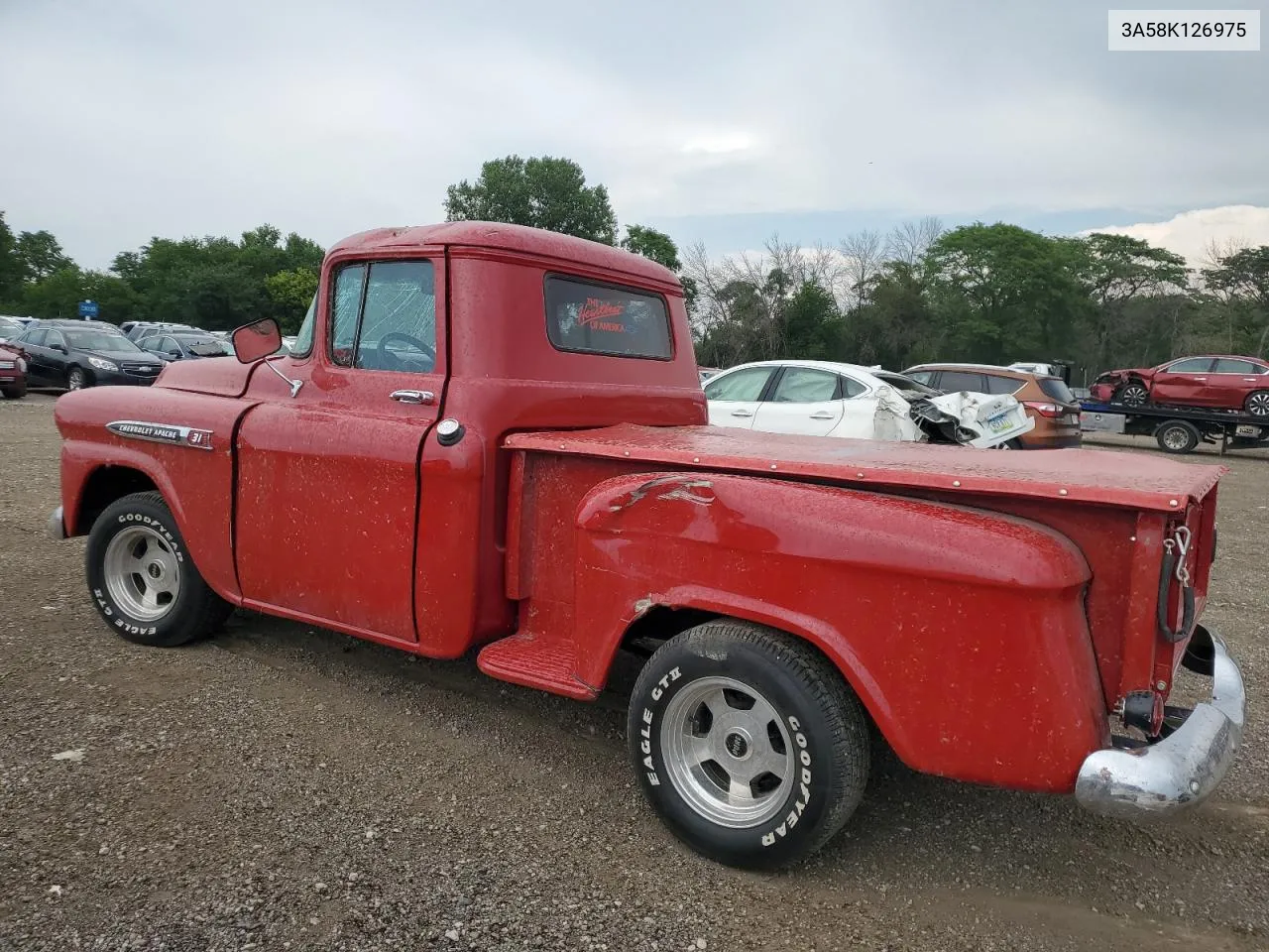 1958 Chevrolet Apache VIN: 3A58K126975 Lot: 62735684