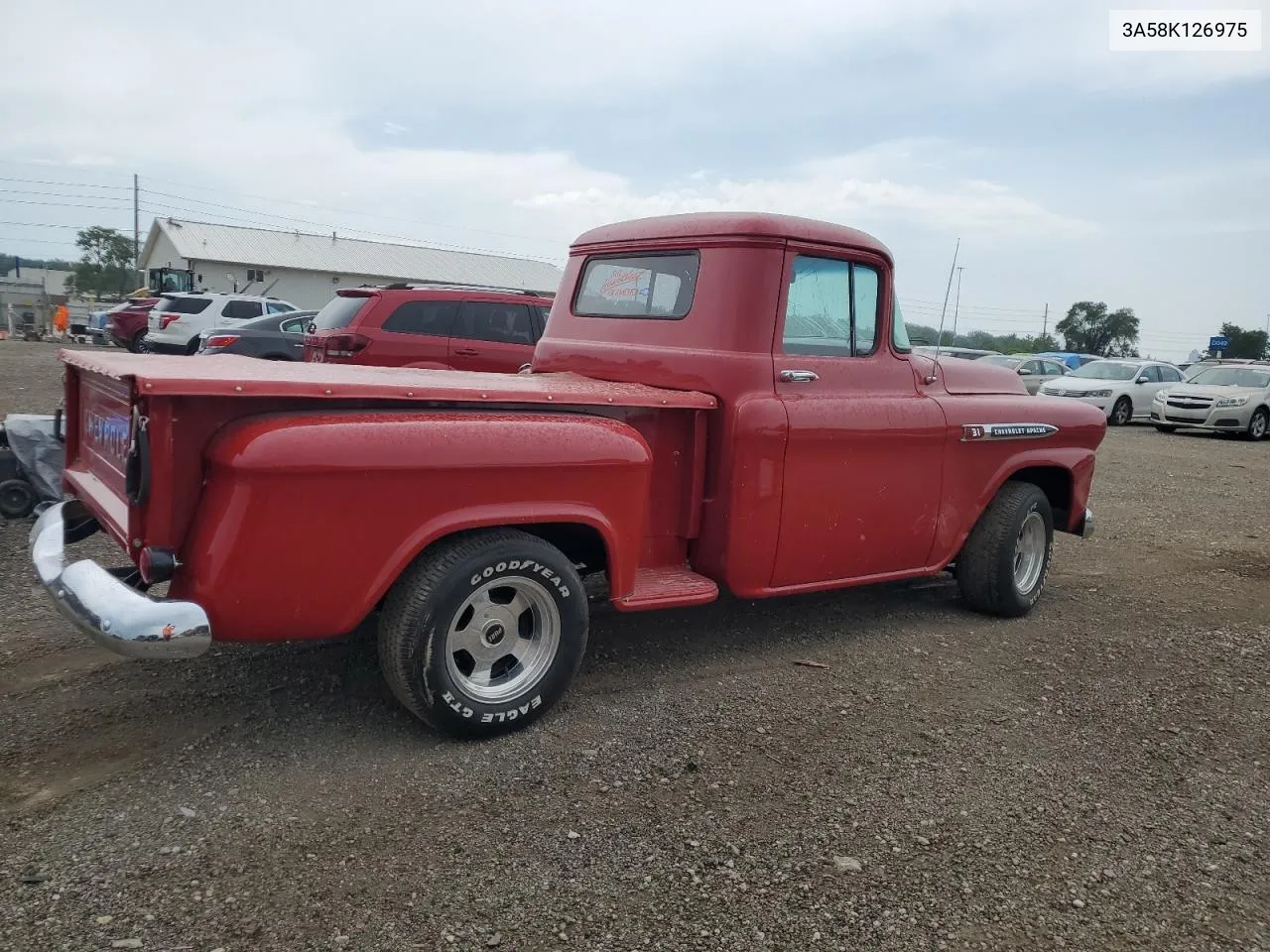 1958 Chevrolet Apache VIN: 3A58K126975 Lot: 62735684