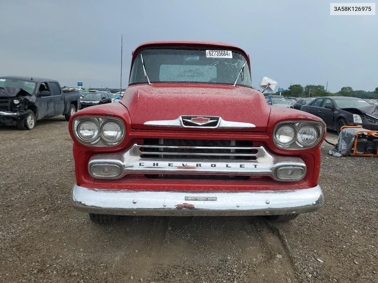 1958 Chevrolet Apache VIN: 3A58K126975 Lot: 62735684