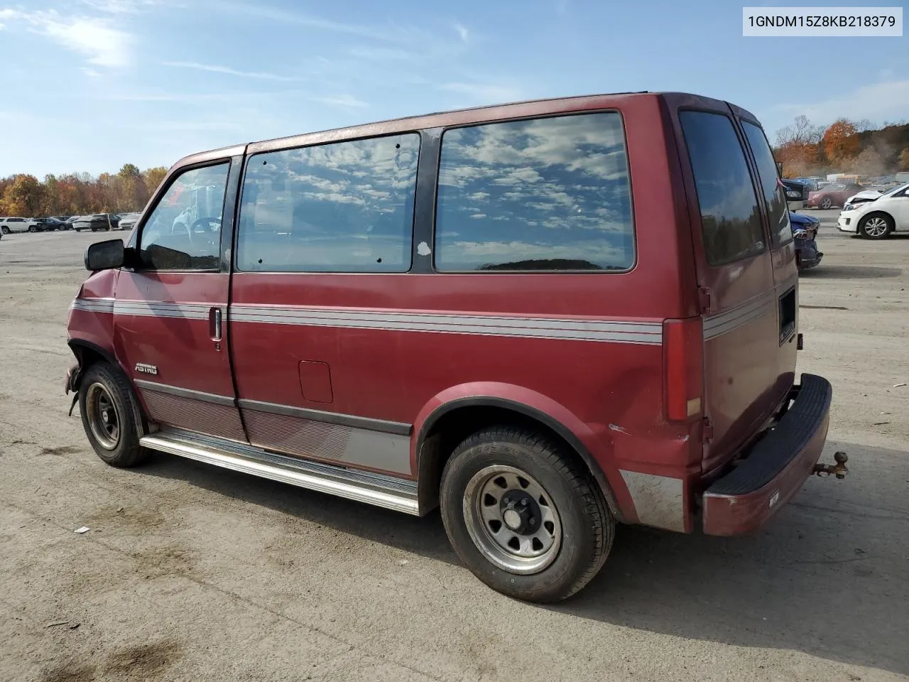 1GNDM15Z8KB218379 1989 Chevrolet Astro